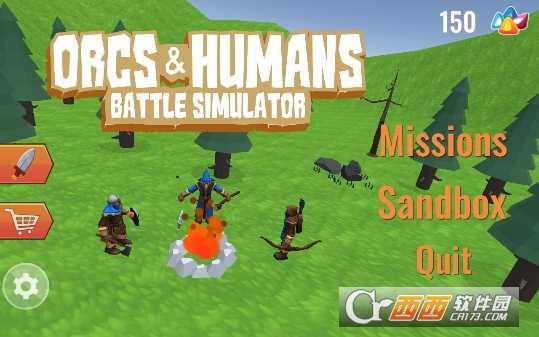 獸人與人類戰(zhàn)斗模擬器(Orcs  and  Humans)
